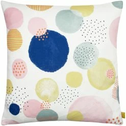 Furn. Dottol Recycled Polyester Cushion - Multicolour