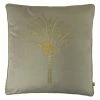 Furn. Desert Palm Polyester Filled Cushion - Ivory