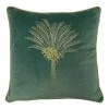 Furn. Desert Palm Polyester Filled Cushion - Grey