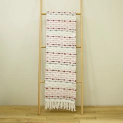 Furn. Dhadit Throw Blush - Pink