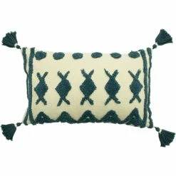 Furn. Esme Cushion - Teal