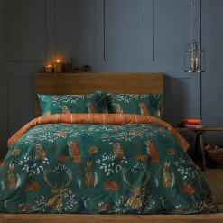Furn. Forest Fauna Duvet Set - Emerald -Cheap furn Store FORESTF D01 EME 2