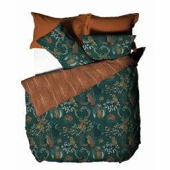 Furn. Forest Fauna Duvet Set - Emerald -Cheap furn Store FORESTF D01 EME 4