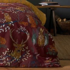 Furn. Forest Fauna Duvet Set - Red -Cheap furn Store FORESTF D01 RUS 3