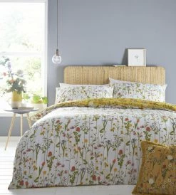 Furn. Fleura Duvet Set Yellow -Cheap furn Store Fleura reverse Full shot with pictures
