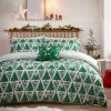 Furn. Hide and Seek Santa Duvet Cover Set - Green