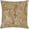 Furn. Hidden Zebra Cushion - Camel