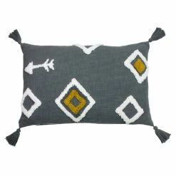 Furn. Inka Cushion - Charcoal