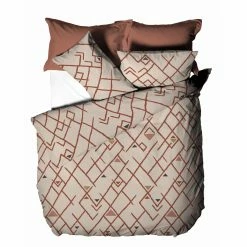 Furn. Inka Duvet Set - Red -Cheap furn Store INKA D01 BRI 4