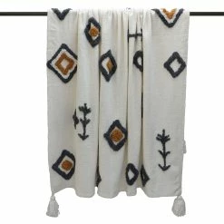 Furn. Inka Throw Grey/Ochre