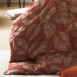 Furn. Japandi Duvet Set - Red -Cheap furn Store JAPANDI D01 RED 4