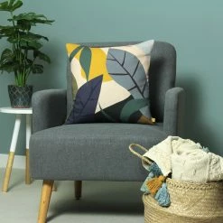 Furn. Junglo Recycled Polyester Cushion - Multicolour -Cheap furn Store JUNGLO CC5 MUL 4