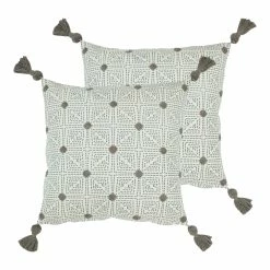 Furn. Chia Cushions (Twin Pack) - Grey