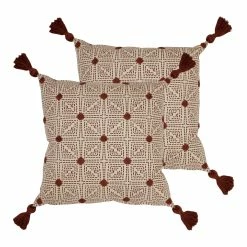 Furn. Chia Cushions (Twin Pack) - Red