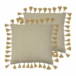 Furn. Dune Cushions (Twin Pack) - Yellow