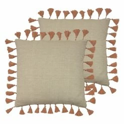 Furn. Dune Cushions (Twin Pack) - Orange