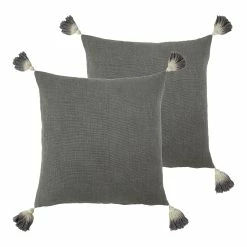 Furn. Eden Cushions (Twin Pack) - Grey