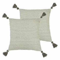 Furn. Ezra Cushions (Twin Pack) - Grey