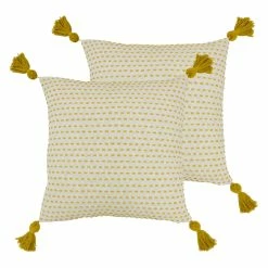 Furn. Ezra Cushions (Twin Pack) - Yellow