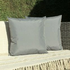 Furn. Wrap Outdoor Cushions (Twin Pack) - Grey -Cheap furn Store K2 WRAP HF2 GRY 3