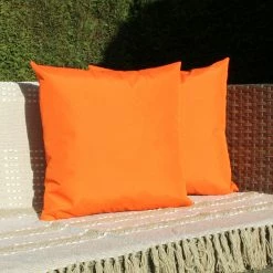 Furn. Wrap Outdoor Cushions (Twin Pack) - Orange -Cheap furn Store K2 WRAP HF2 ORG 3