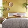 Furn. Mandala Duvet Set Grey/Ochre