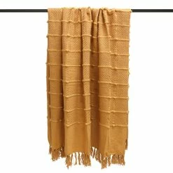 Furn. Motti Throw Ochre - Orange -Cheap furn Store Motti Ochre 2560