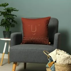 Furn. Pacha Recycled Polyester Cushion - Orange -Cheap furn Store PACHA CC5 TER 4