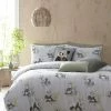 Furn. Pandas Duvet Set Mint - Green