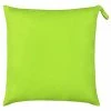 Furn. Plain Outdoor Floor Cushion - Lime Green