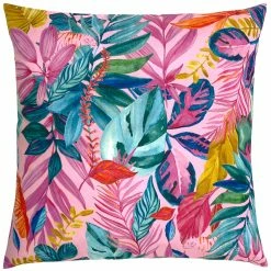 Furn. Psychedelic Jungle Outdoor Cushion - Multicolour