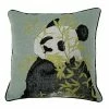 Furn. Pandas 45X45 Poly Cushion Green