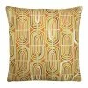 Furn. Retro Rainbow Cushion - Multicolour