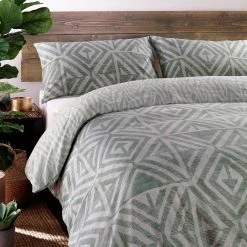 Furn. Tanza Duvet Cover Set - Green -Cheap furn Store TANZA D01 DSA 3