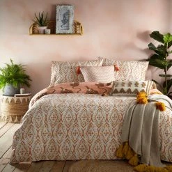 Furn. Tibetan Tiger Duvet Cover Set - Orange -Cheap furn Store TIBETTI D01 COR 2
