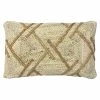 Furn. Boda Braided Jute Feather Filled Cushion - Natural