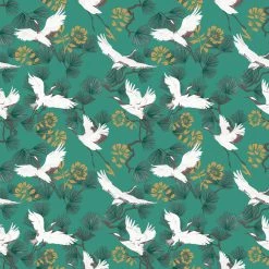 Furn. Demoiselle Botanical Printed Wallpaper - Green -Cheap furn Store aa95310d76d8466c9bc22825bc43eccc