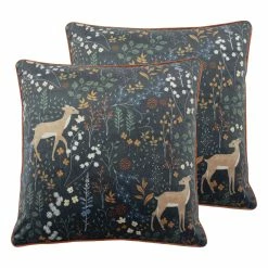 Furn. Richmond Cushion (Twin Pack) - Navy