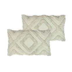 Furn. Orson Cushions (Twin Pack) - White