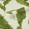 Furn. Plantain Botanical Printed Wallpaper - Green