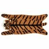 Furn. Tiger Cotton Non-Slip Bath Mat - Orange