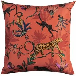 Furn. Wildlife Outdoor Cushion - Orange