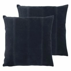 Furn. Jagger Cushions (Twin Pack) - Navy