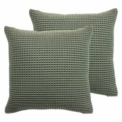 Furn. Rowan Cushions (Twin Pack) - Charcoal