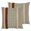 Furn. Omana Cushions (Twin Pack) - Orange