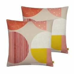 Furn. Nomello Cushions (Twin Pack) - Multicolour