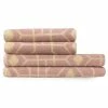 Furn. Bee Deco 4 Piece Towel Bale - Blush