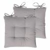 Furn. Cuba Seat Pads (Twin Pack) - Taupe
