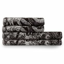 Furn. Winter Woods 4 Piece Towel Bale - Charcoal