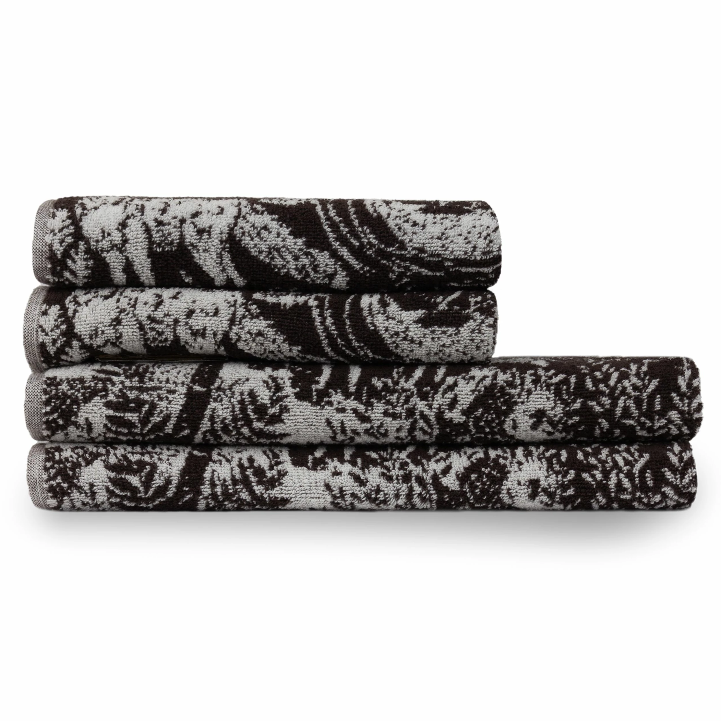 Furn. Winter Woods 4 Piece Towel Bale - Charcoal 1 Furn. Winter Woods 4 Piece Towel Bale - Charcoal